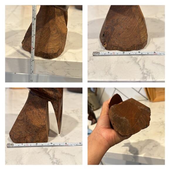 Vintage Ironwood Seri Quail Hand carved Sculpture, Kino Indians of Mexico 9” - Picture 8 of 8